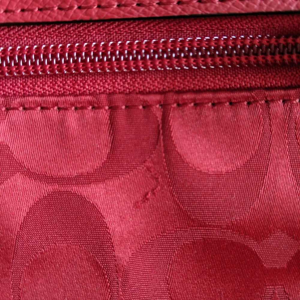 Coach Red Crossbody Bag - Picture 4 of 6